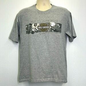 Harley Davidson - Four Corners Farmington New Mexico Fun Graphic T Shirt Size M